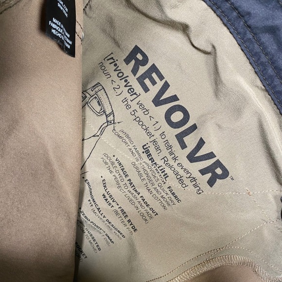 KUHL Revolvr Pants Mens 38x32 Khaki Straight Fit Hybrid Fabric Outdoor Casual - Picture 7 of 8